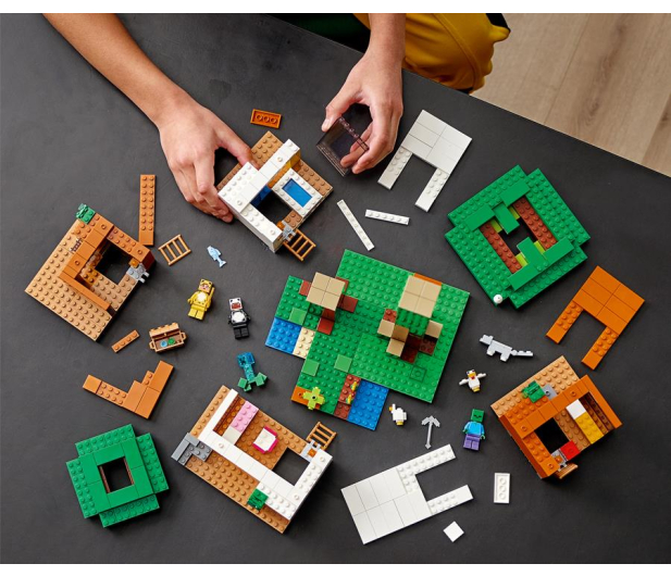 LEGO Minecraft 21174 Nowoczesny domek na drzewie - 1019959 - zdjęcie 4